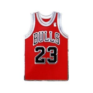 Jordan Bulls Jersey Lapel Pin